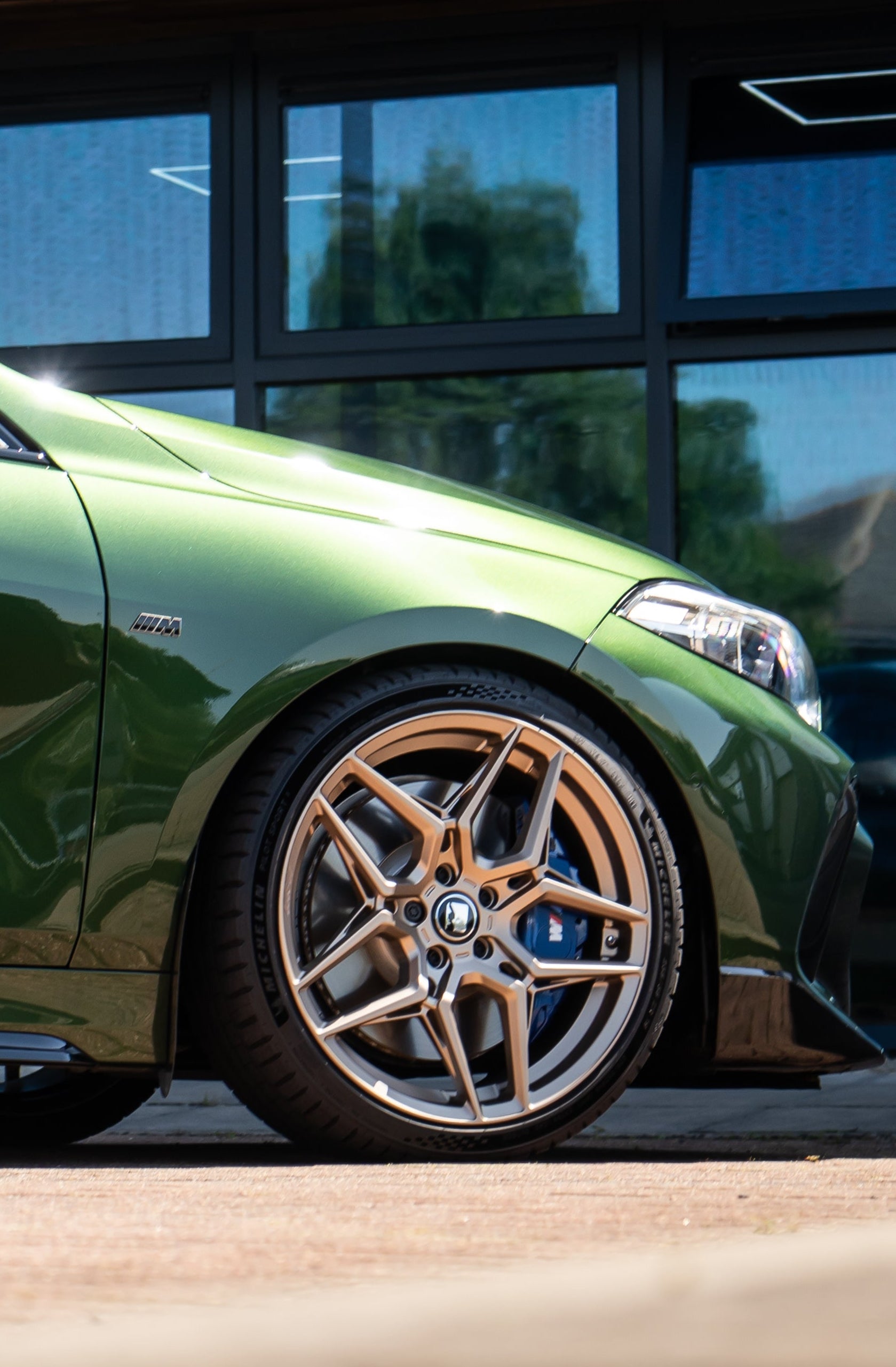 BMW 1 Series F70 Genuine Gold M Badge