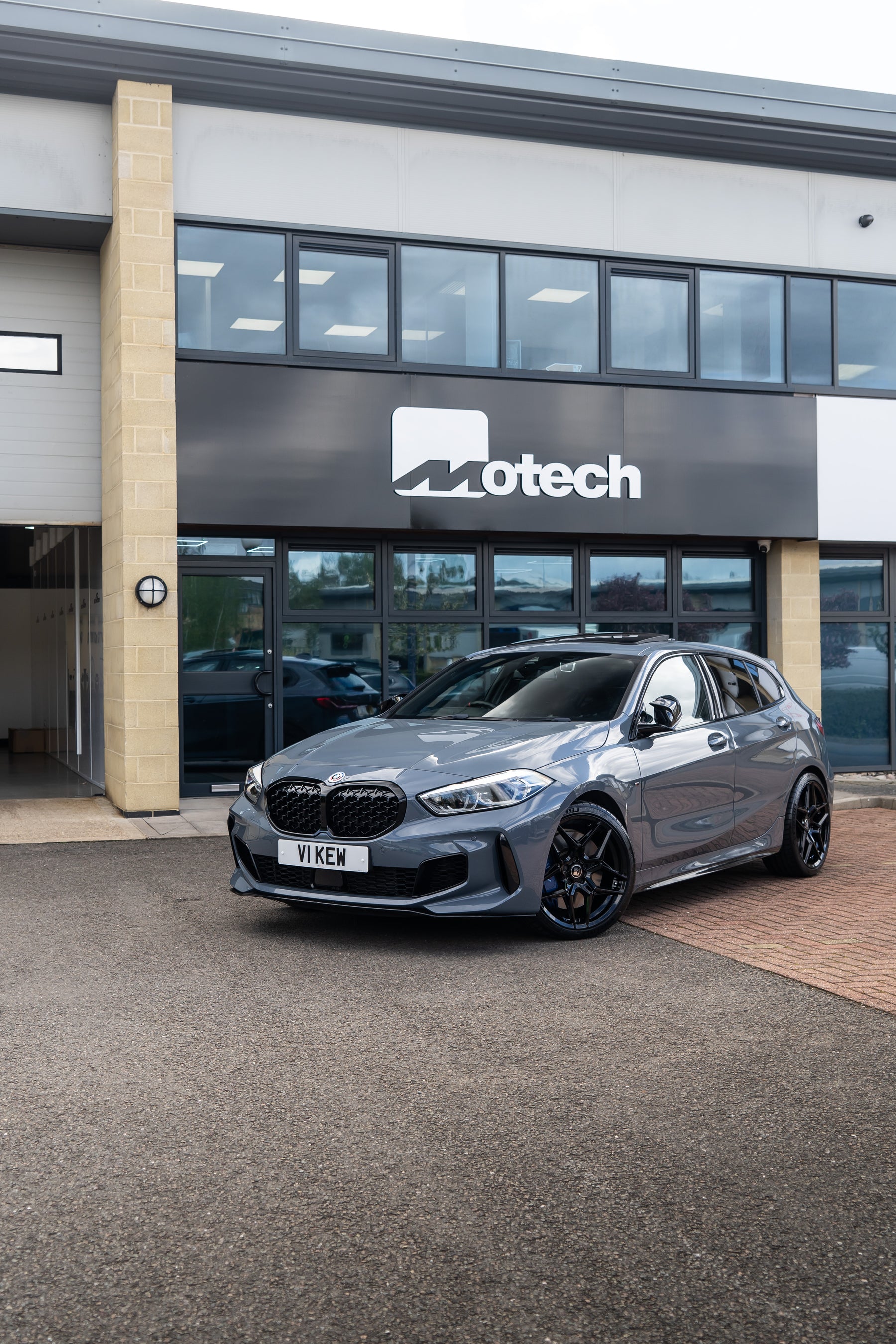 BMW F40 M135i M-W1 19" Precision Black Wheels