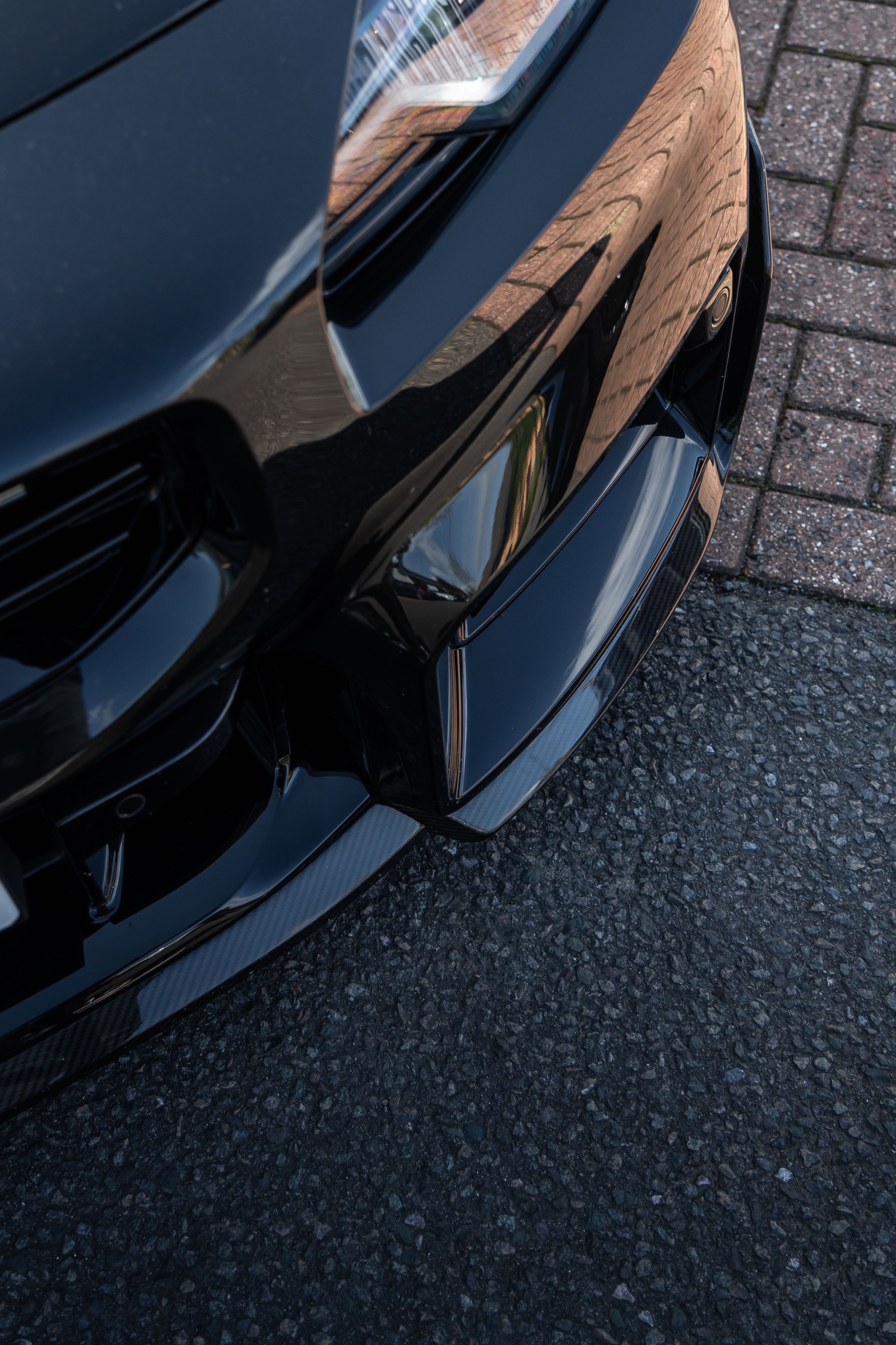 BMW M2 G87 M Performance Style Carbon Front Splitter