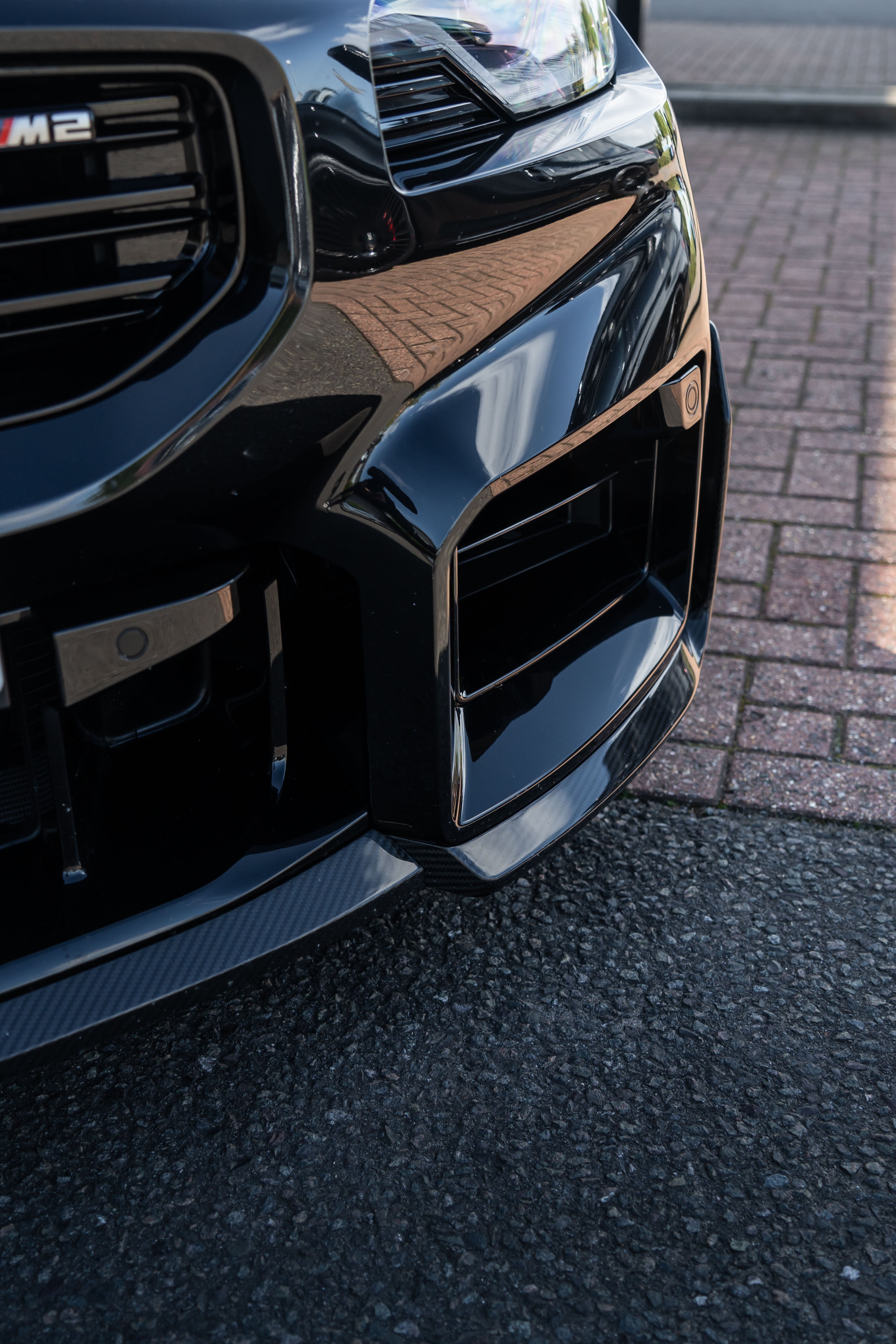 BMW M2 G87 M Performance Style Carbon Front Splitter