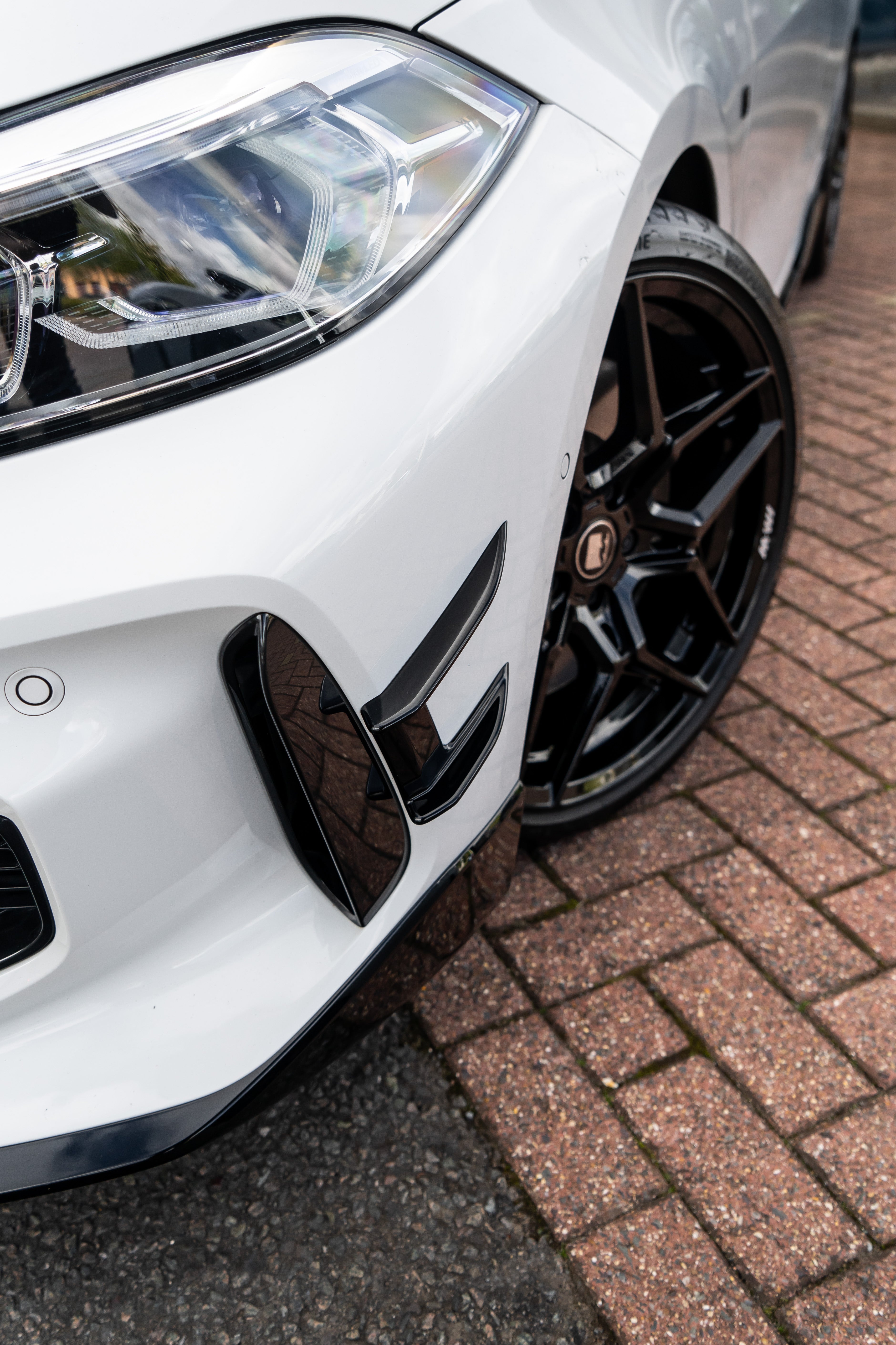 BMW F40 M135i xDrive M Performance Front Aero Flicks