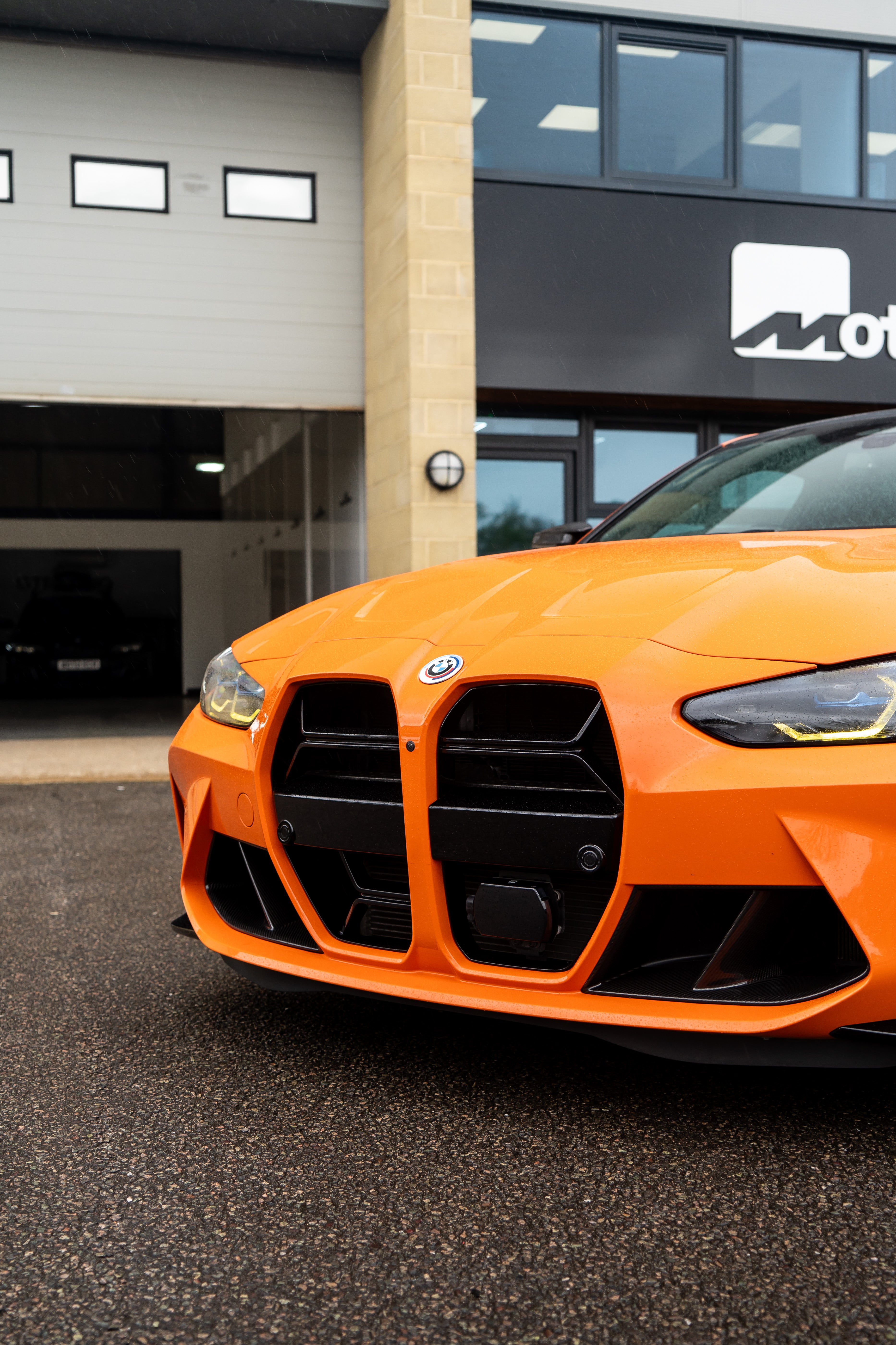 BMW M3 G80 G81 CSL Style Gloss Black Front Grille