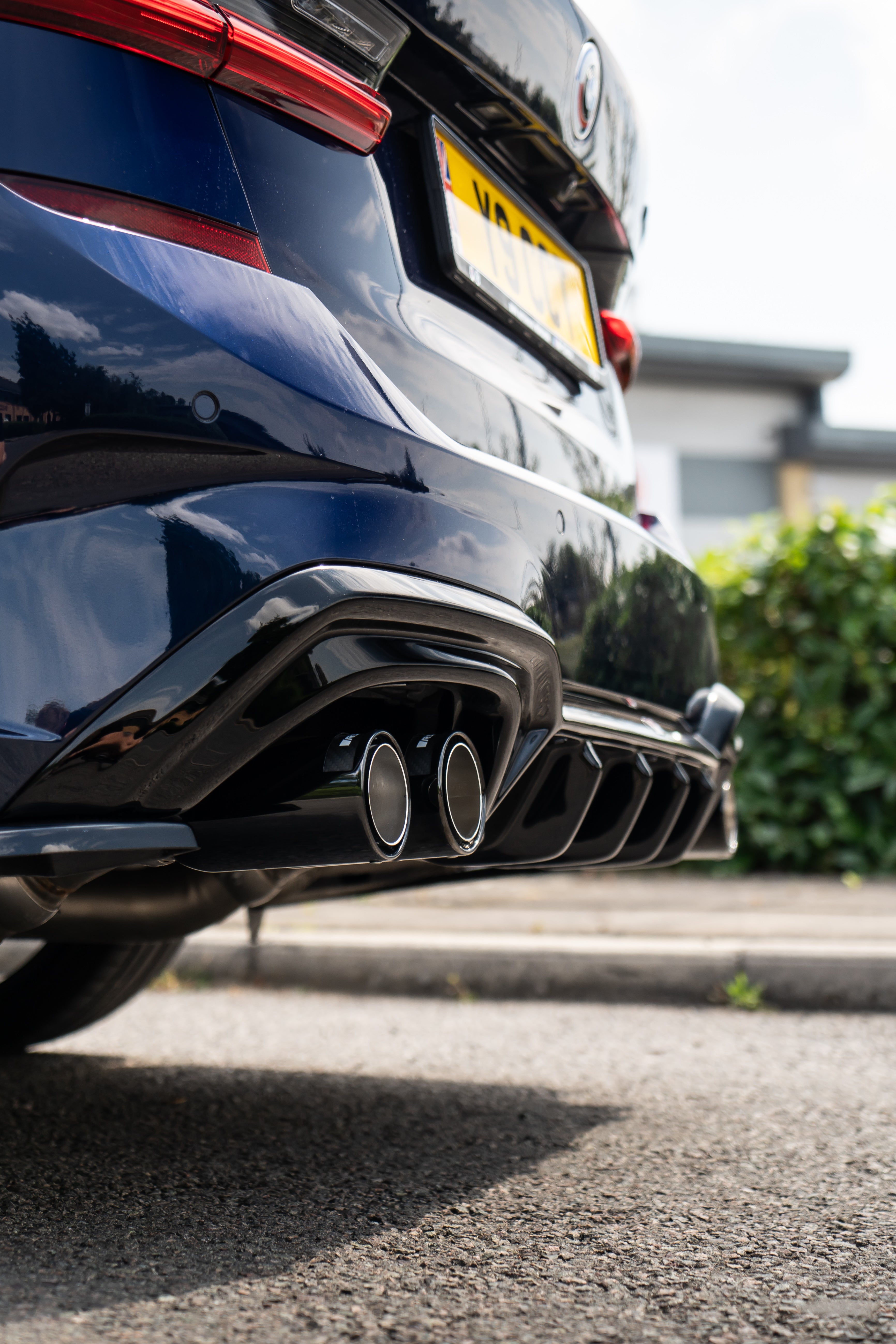 BMW G20 G21 M340i 3 Series Race Exhaust Axle Back system twin valved