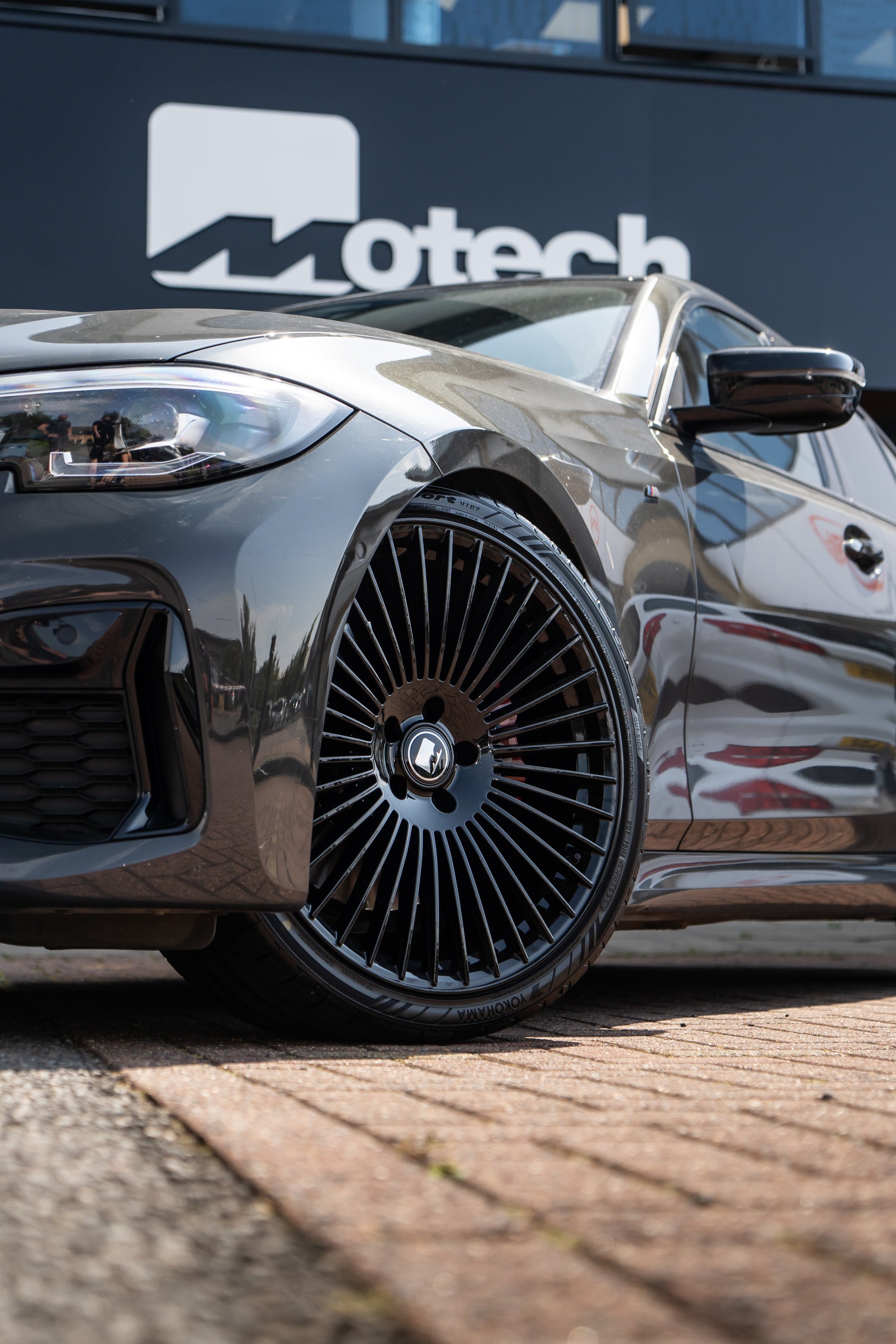 BMW 3 Series G20 G21 M-W5 20" Precision Black Motech Wheel