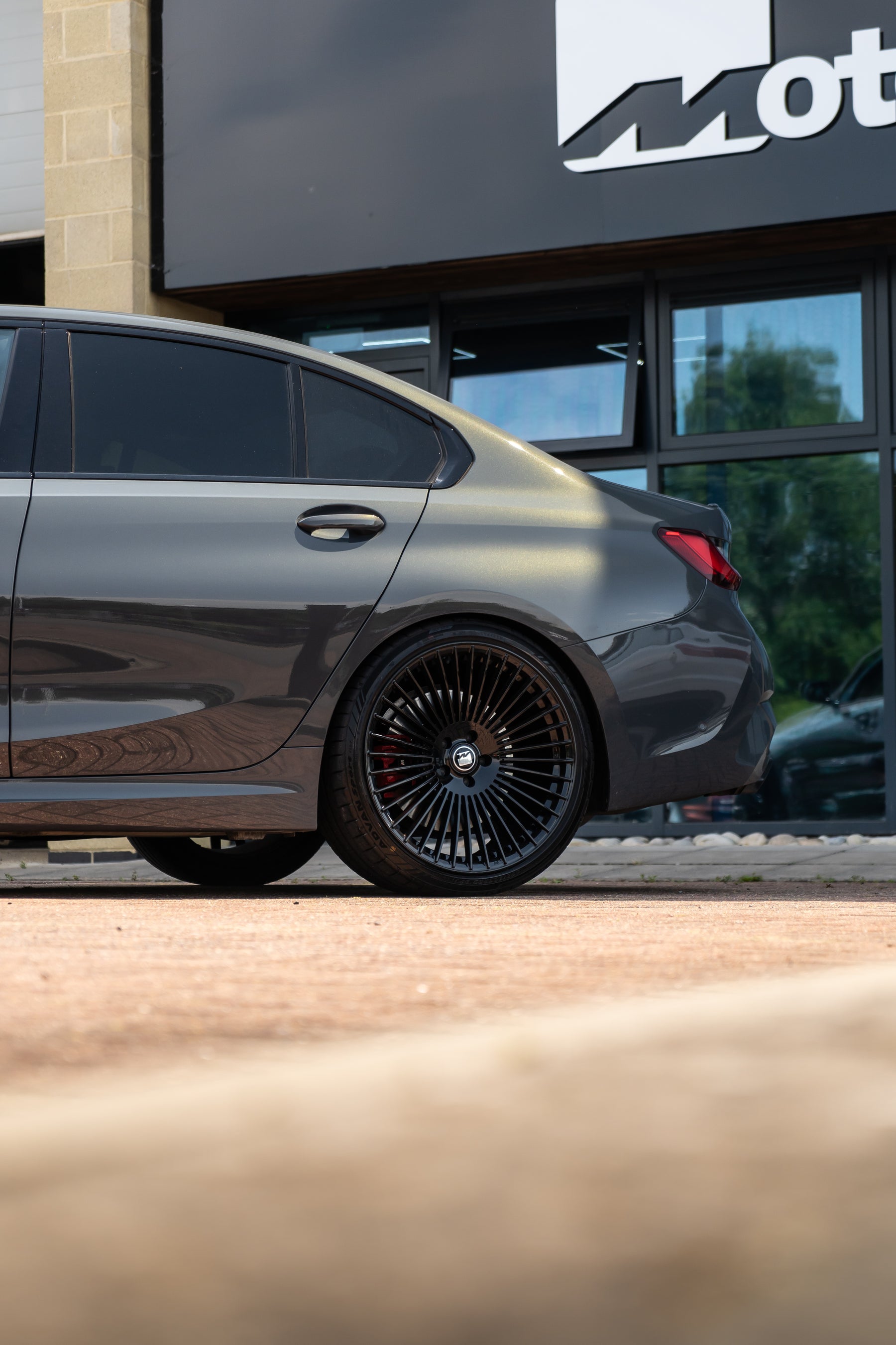 BMW 3 Series G20 G21 M-W5 20" Precision Black Motech Wheel