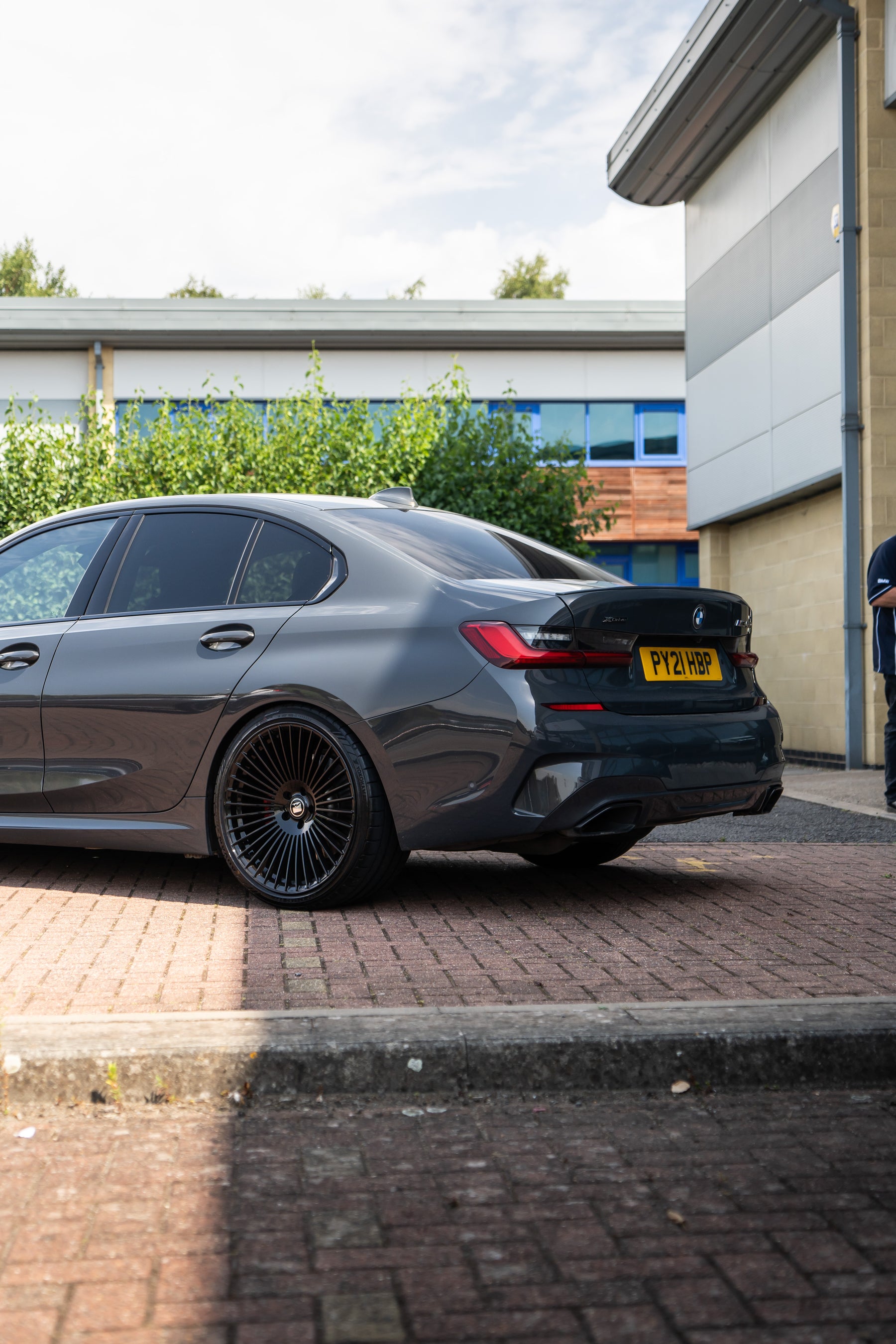 BMW 3 Series G20 G21 M-W5 20" Precision Black Motech Wheel