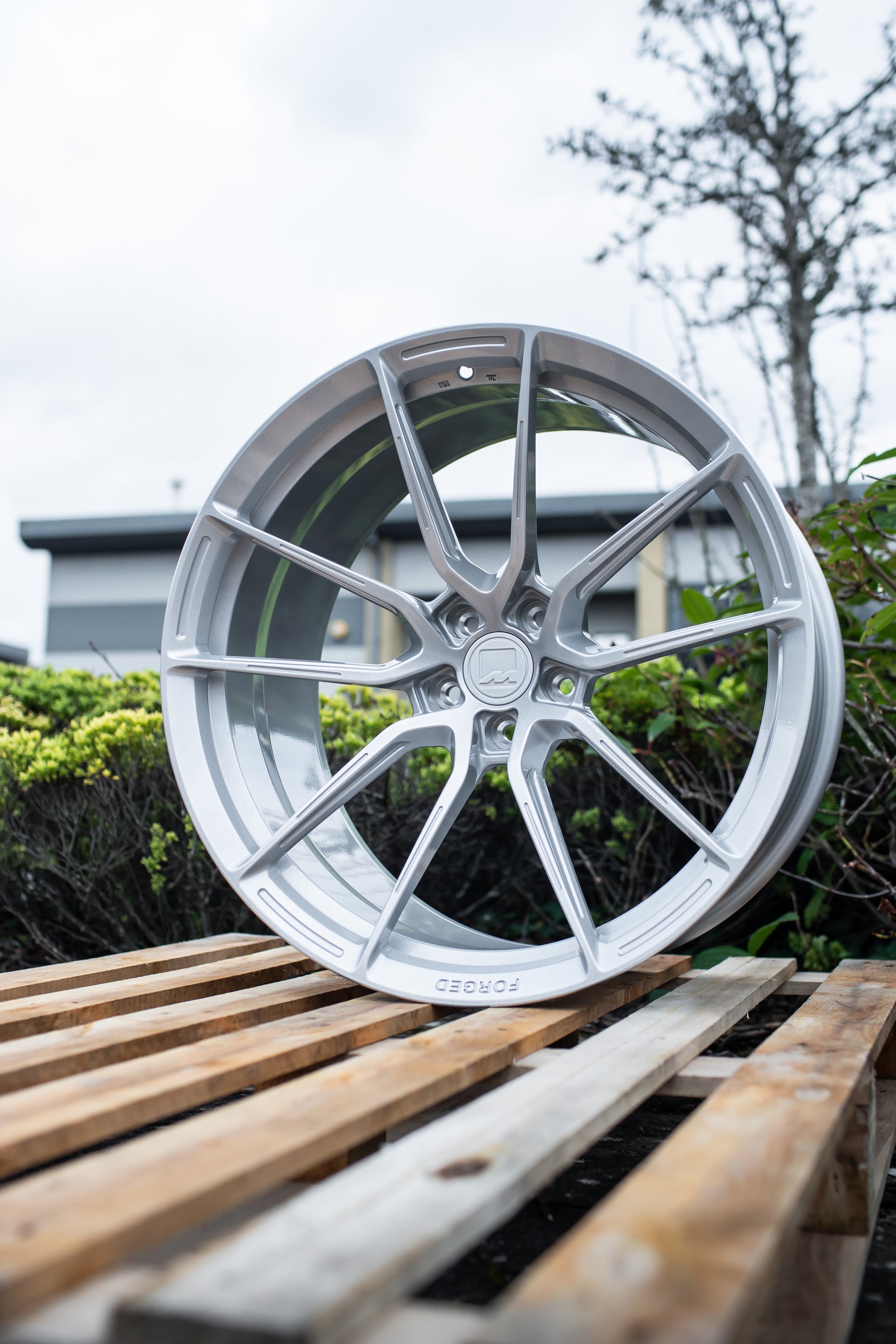 M3 F80 M-W4 19" Silver Forged Wheels