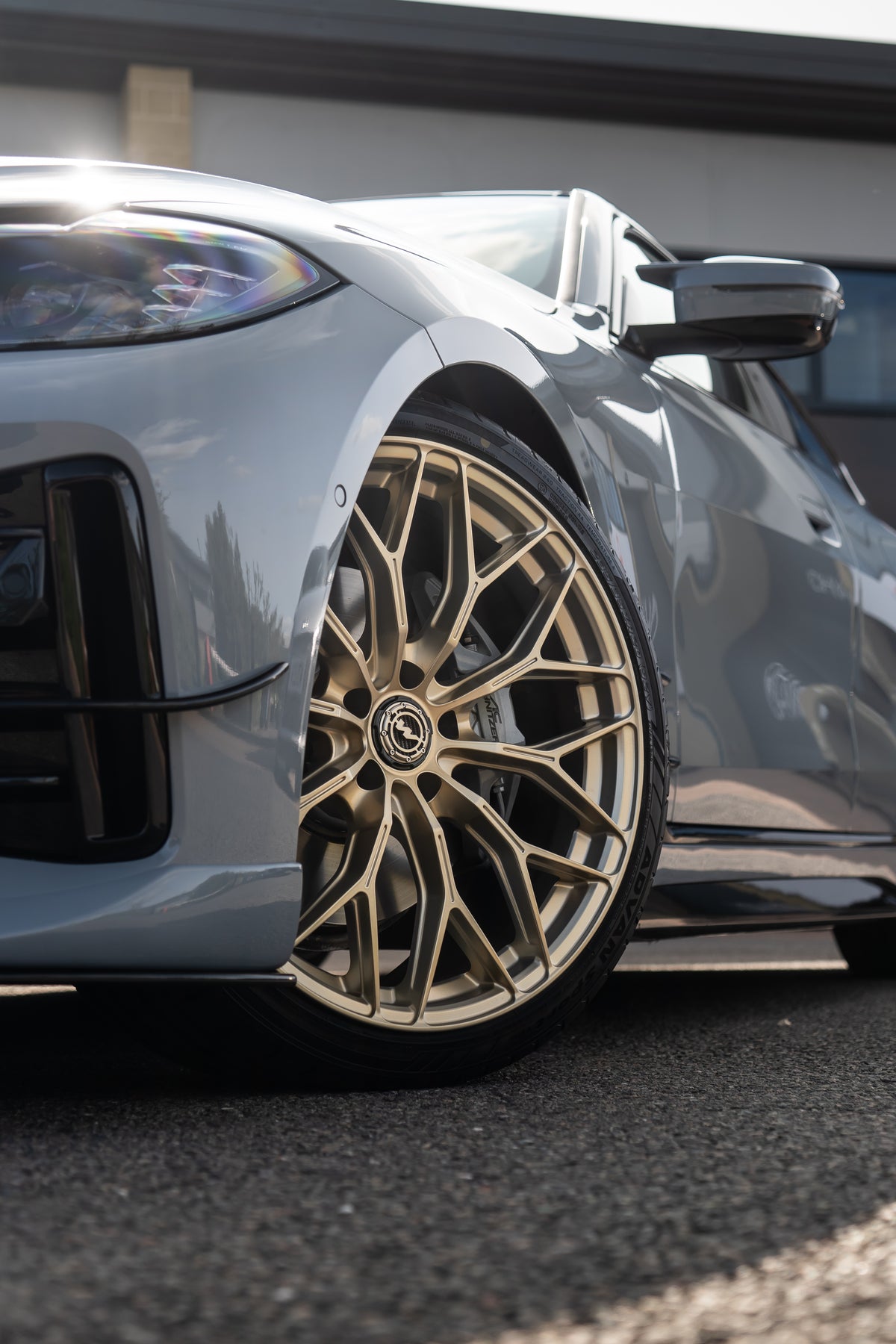 BMW 4 Series G22 G23 G26 M-WX 20" Frozen Gold Motech Wheel