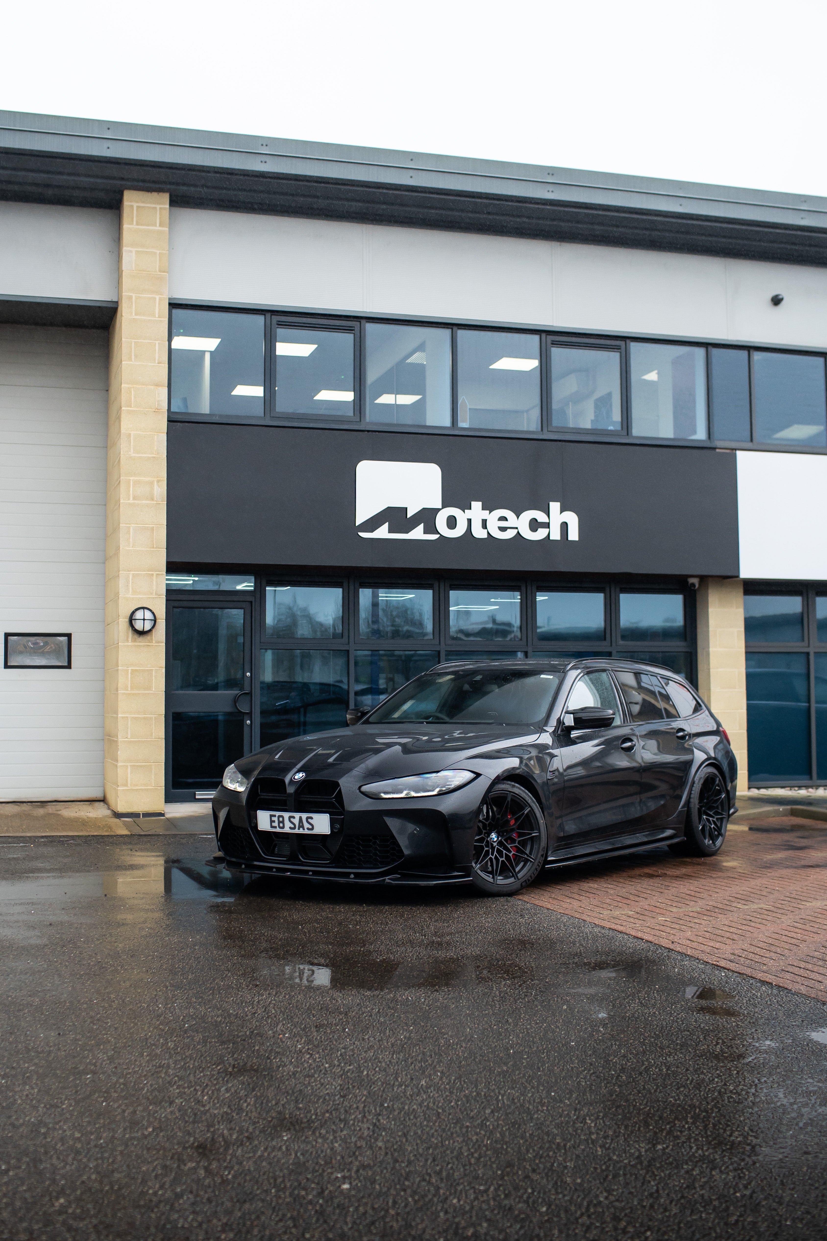 BMW G81 M3 Competition Maxton Design Gloss Black Side Skirts