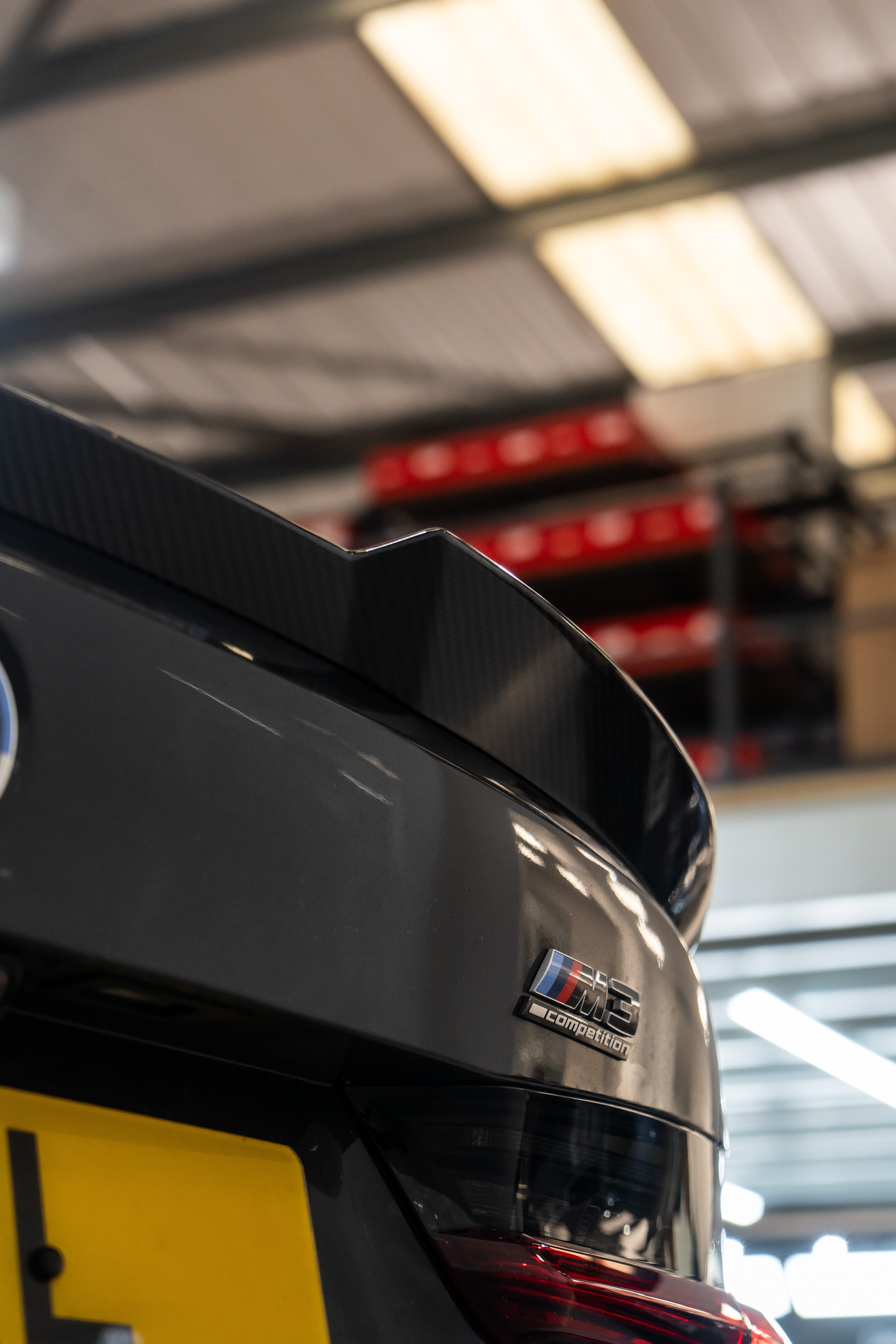 BMW Genuine M3 Competition LCI Gloss Black Rear Badge