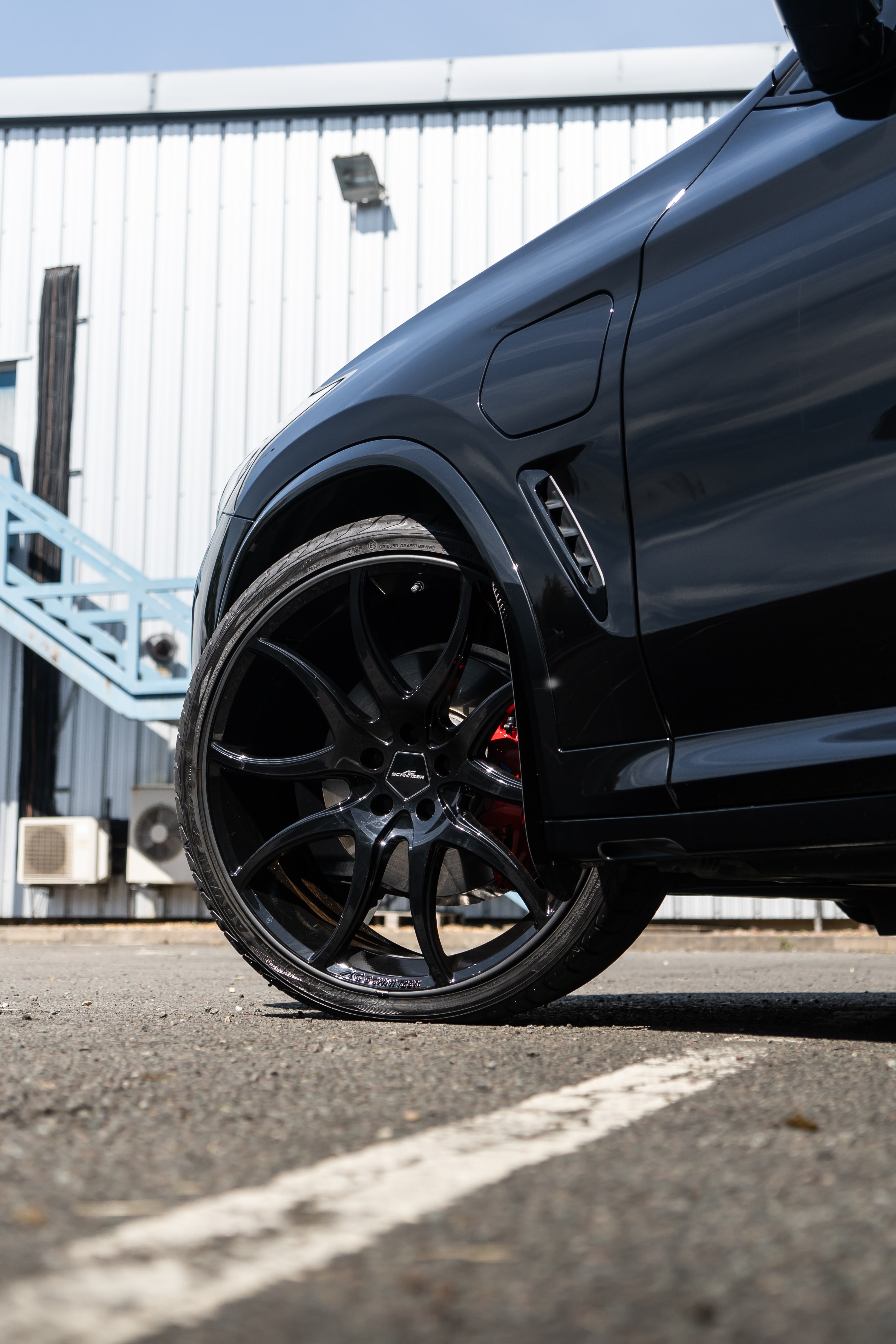 BMW X3/X4 AC2 22" Gloss Black Alloy Wheel Sets