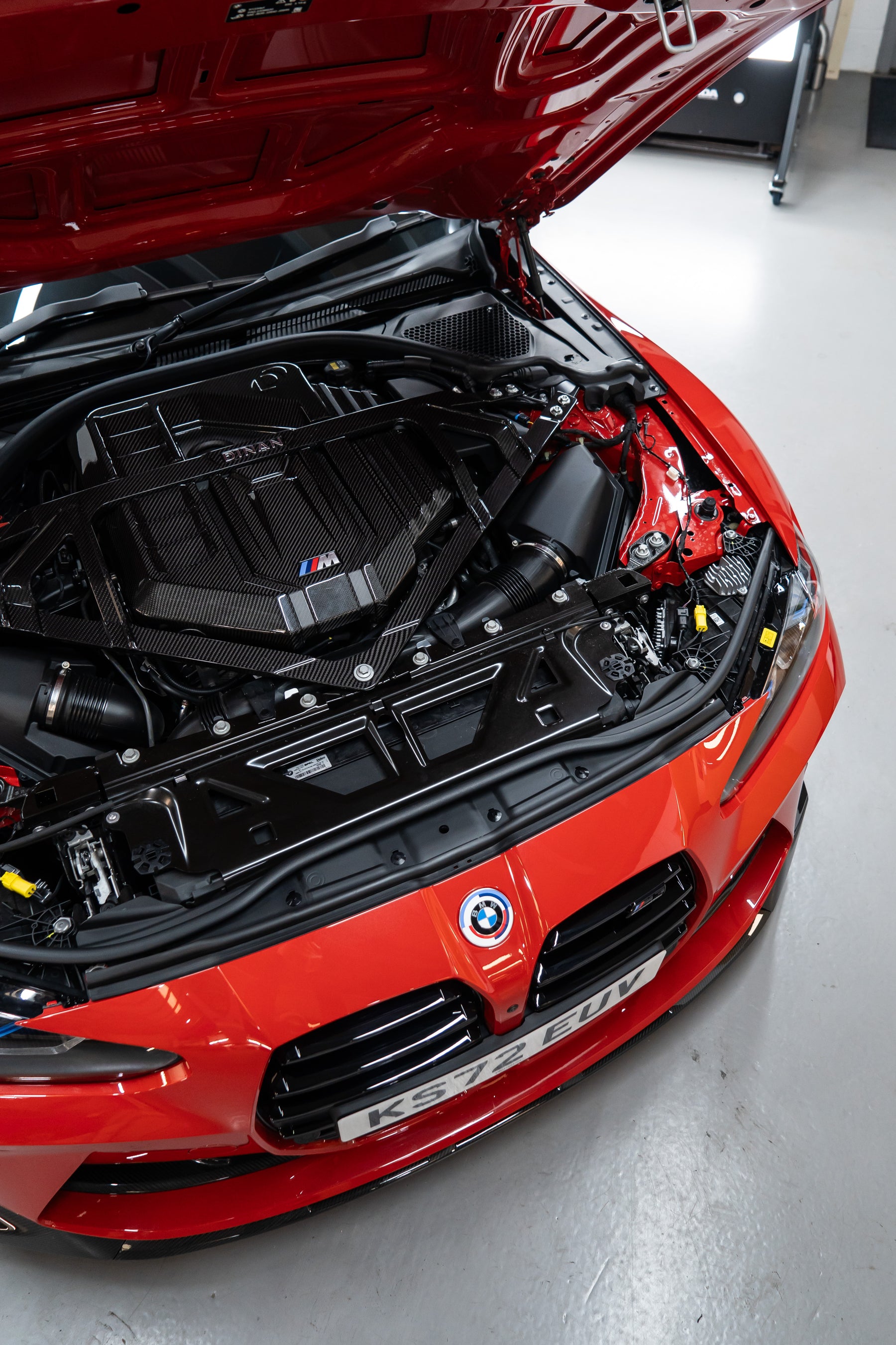 BMW G82 M4 - Dinan Carbon Fiber Strut Tower Brace