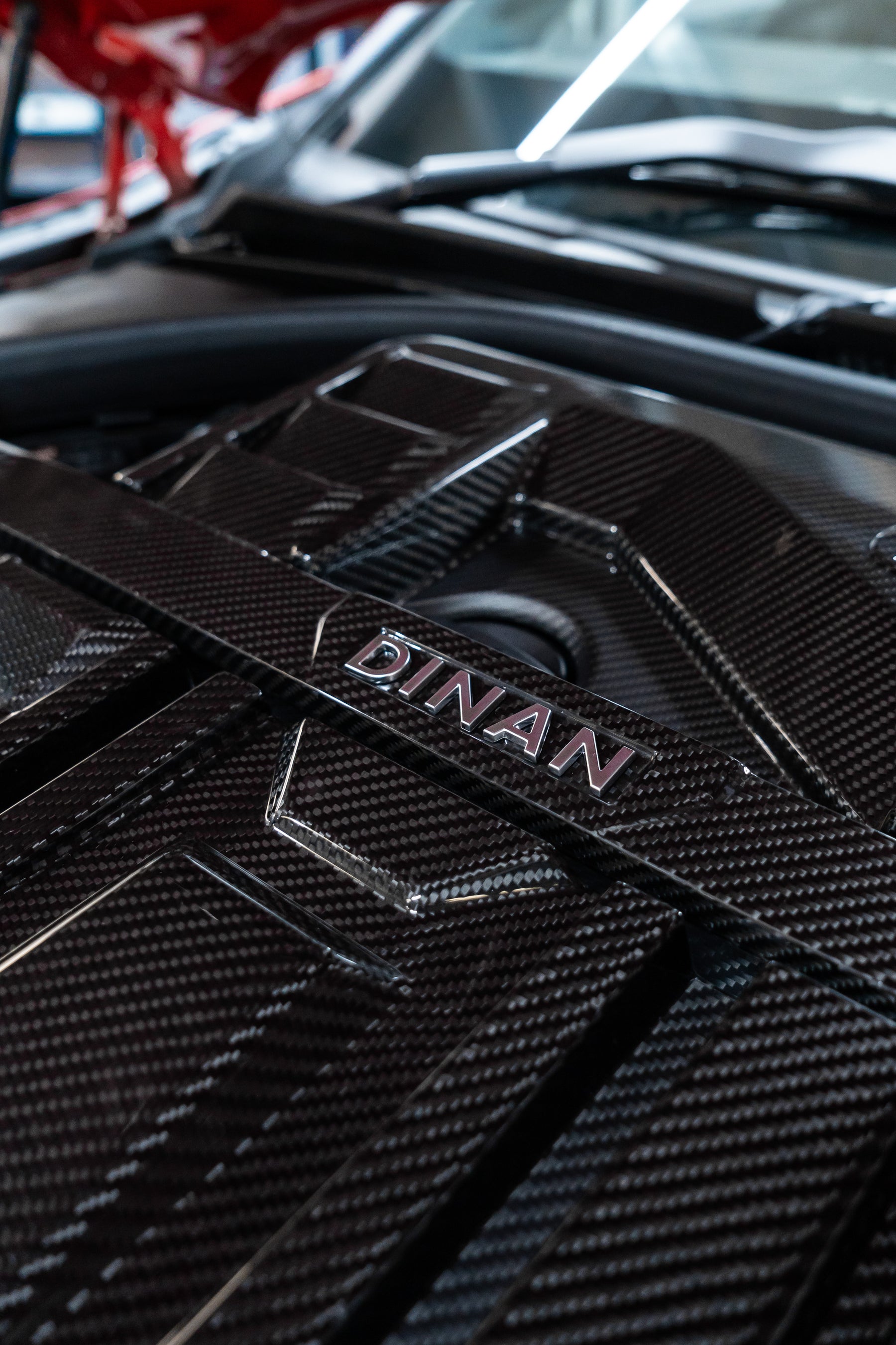 BMW G82 M4 - Dinan Carbon Fiber Strut Tower Brace
