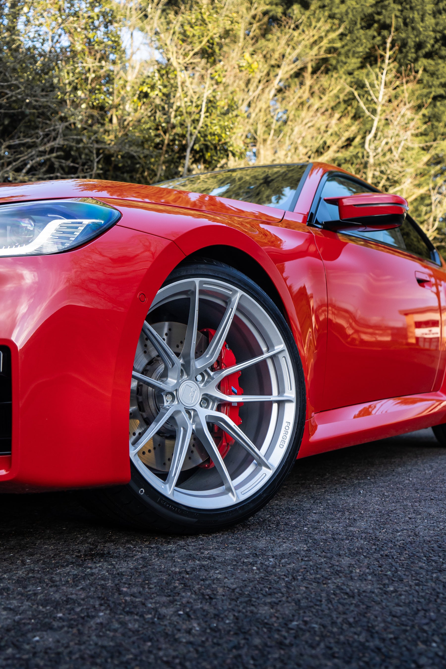 M2 G87 M-W4 20/21" Silver Forged Wheels