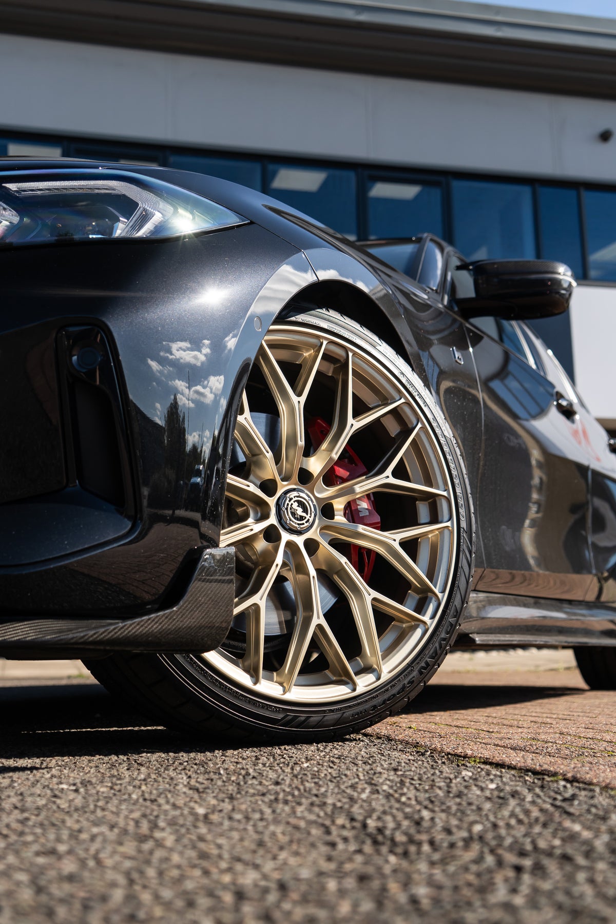 BMW 3 Series G20 G21 M-WX 20" Frozen Gold Motech Wheel