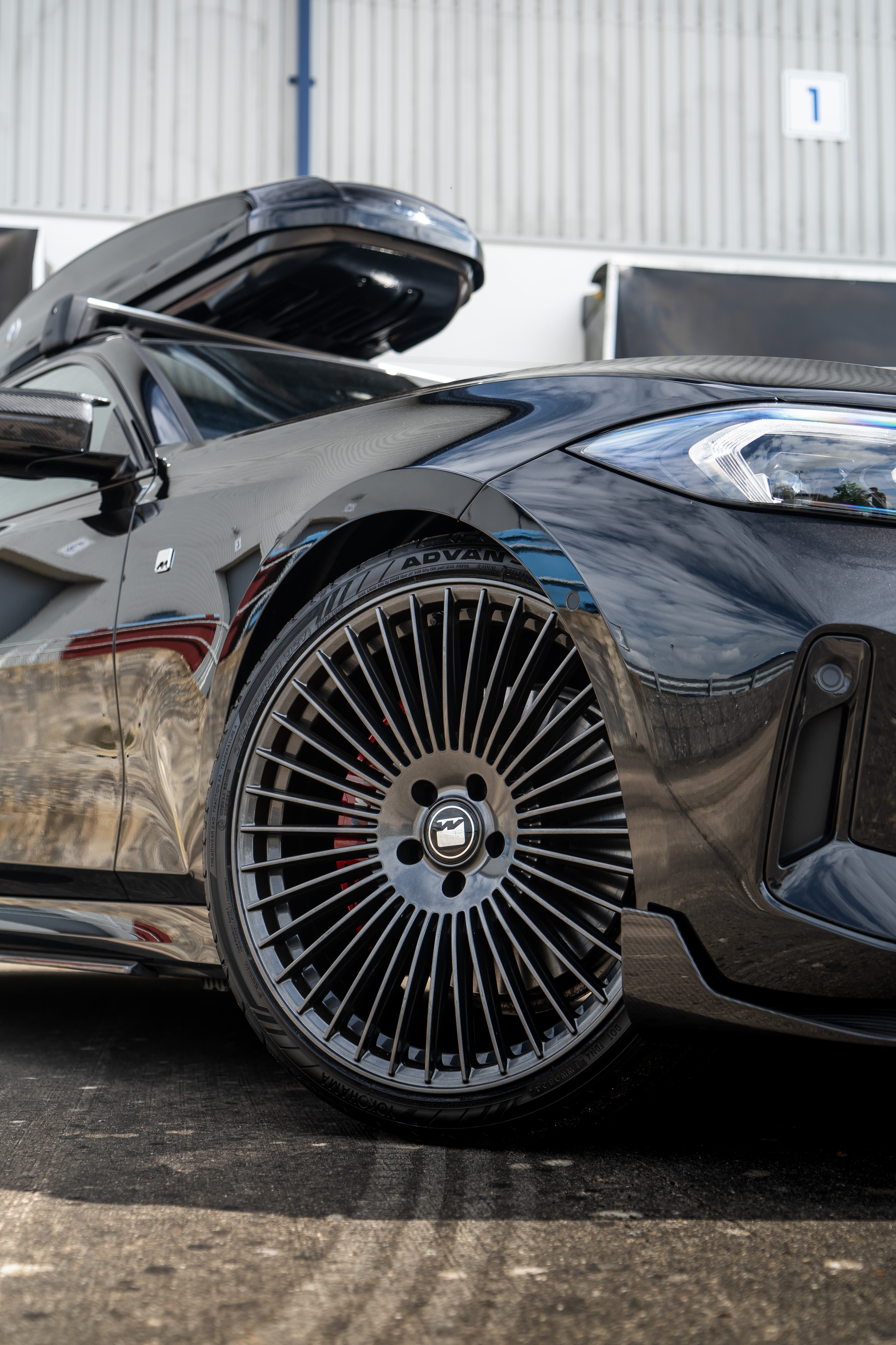 BMW 3 Series G20 G21 M-W5 20" Carbon Grey Motech Wheel