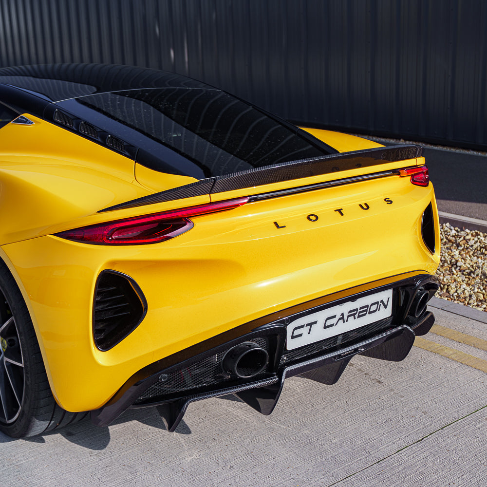LOTUS EMIRA CARBON FIBRE 3-PIECE SPOILER - CT DESIGN