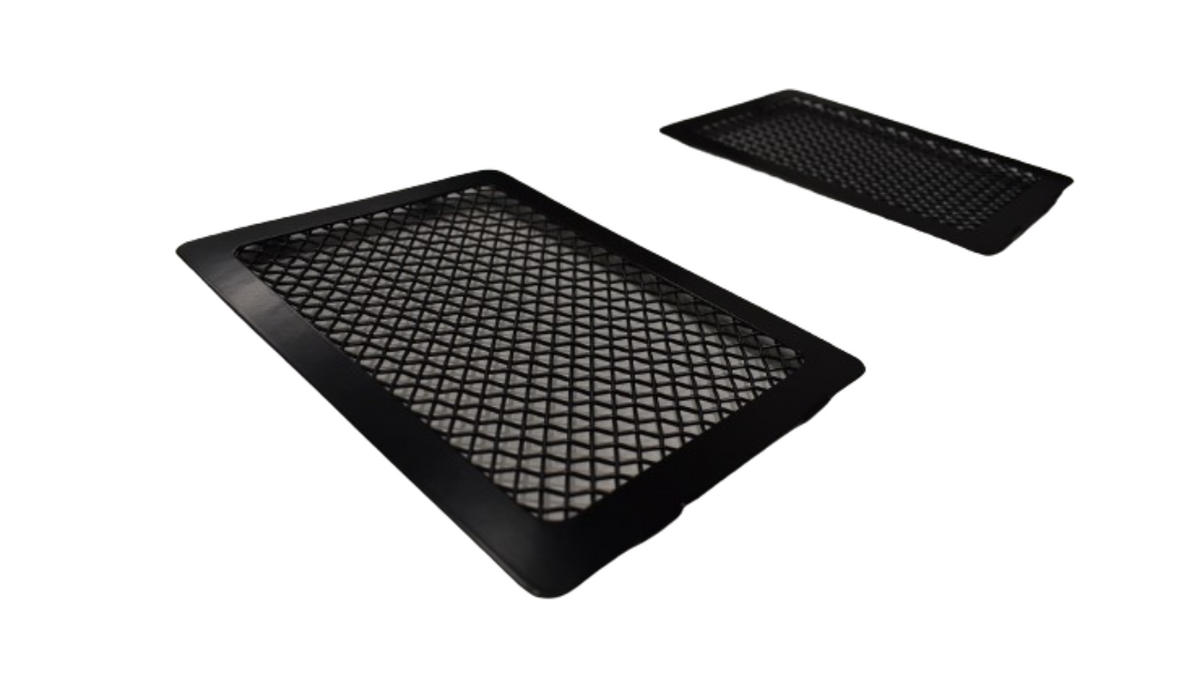 BMW M3 M4 G8X CS Zunsport Black Front Mesh Grille Set - image 1