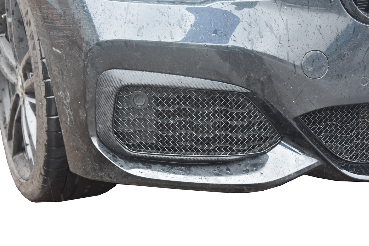 BMW M140i Zunsport Black Outer Front Mesh Grille Set - image 1