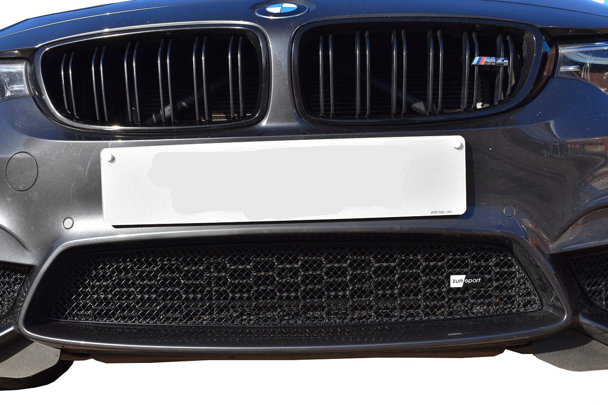 BMW M3 M4 F8X Zunsport Black Centre Front Mesh Grille - image 1