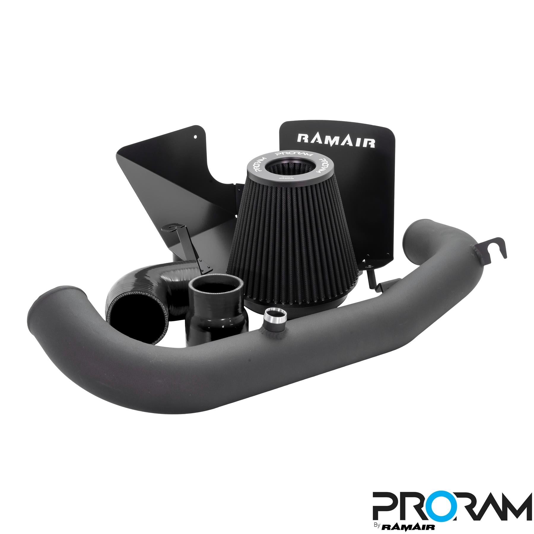 Performance Pleated Induction Kit for 2.3 Ecoboost MK3 Ford Focus RS - Black Hose