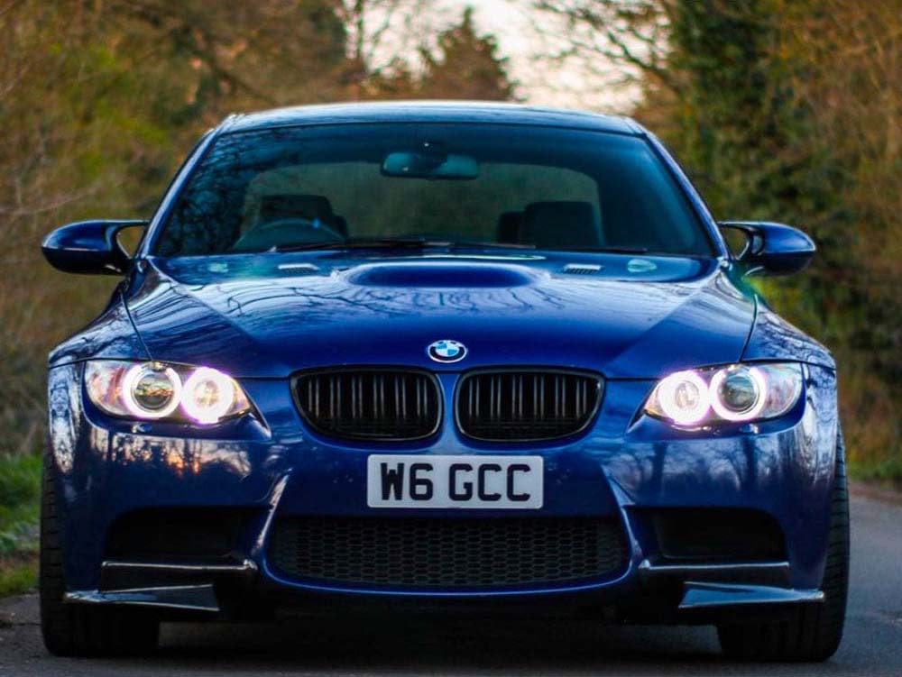 BMW E92 & E93 3 SERIES LCI DOUBLE SLAT BLACK GRILLES