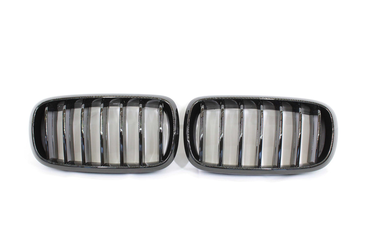 BMW F15/F16 X5/X6 2014-2018 SINGLE SLAT BLACK GRILLES