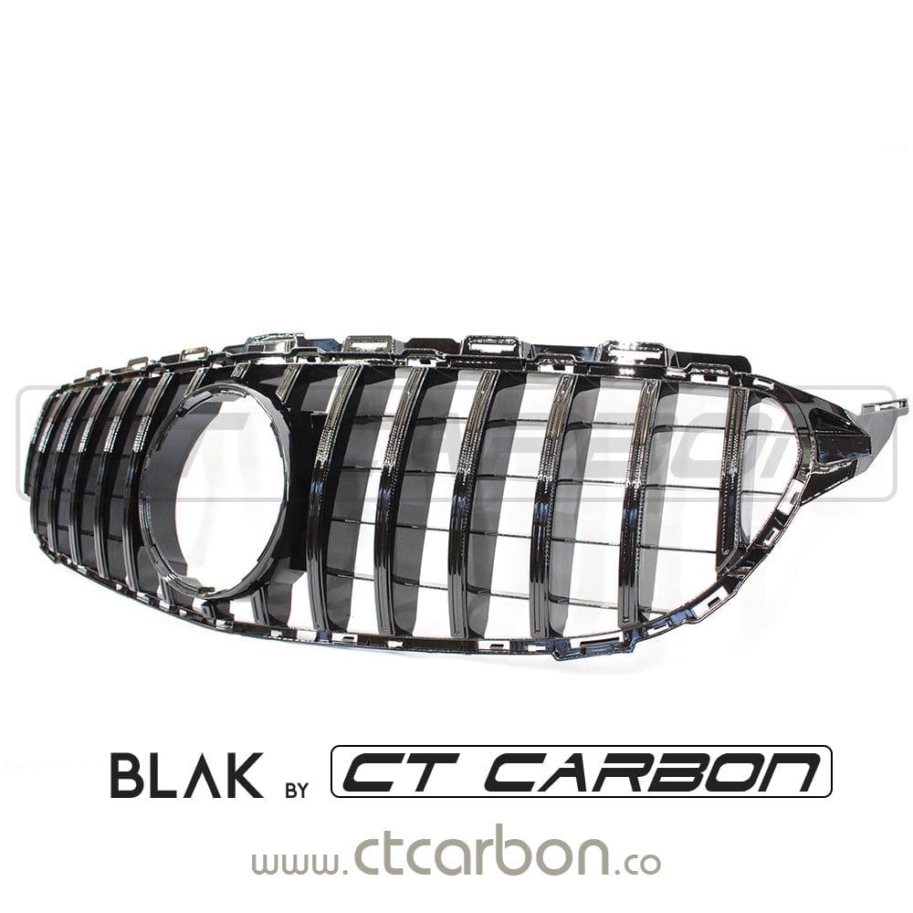 MERCEDES W205 C CLASS 2014-2018 BLACK GRILLE (WITHOUT CAMERA)