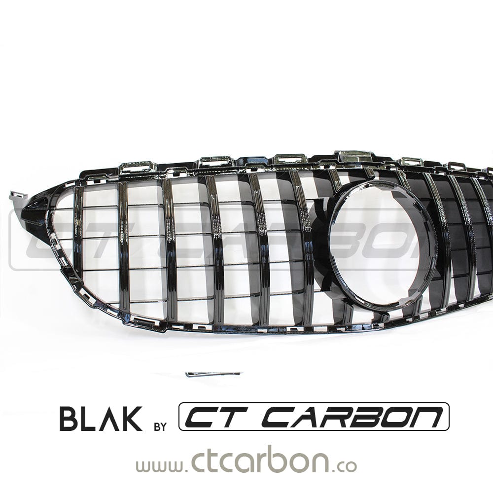 MERCEDES W205 C CLASS 2014-2018 BLACK GRILLE (WITHOUT CAMERA)