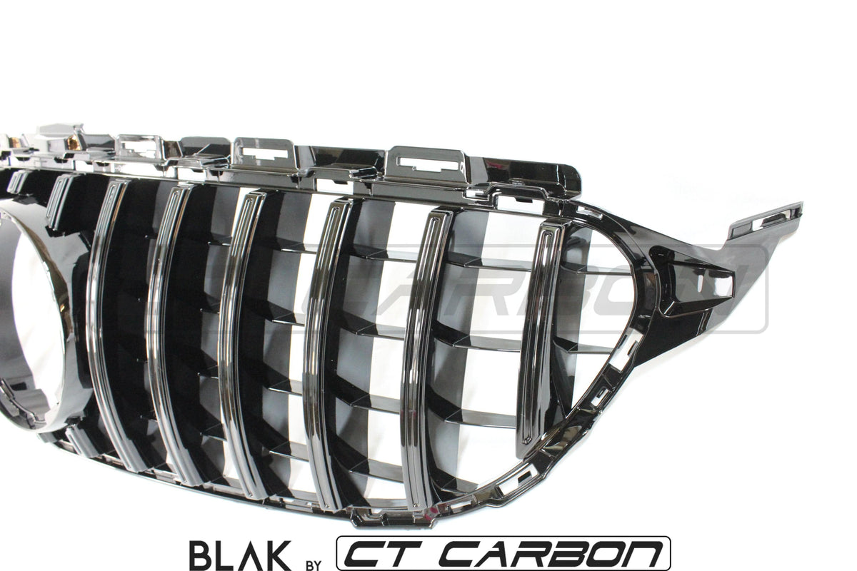 MERCEDES W205 C63 AMG 2014-2018 AMG GT BLACK GRILLE (WITH CAMERA)