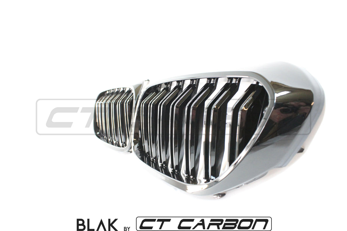 BMW M5 F90 / 5 SERIES G30/G31 DOUBLE SLAT BLACK GRILLES