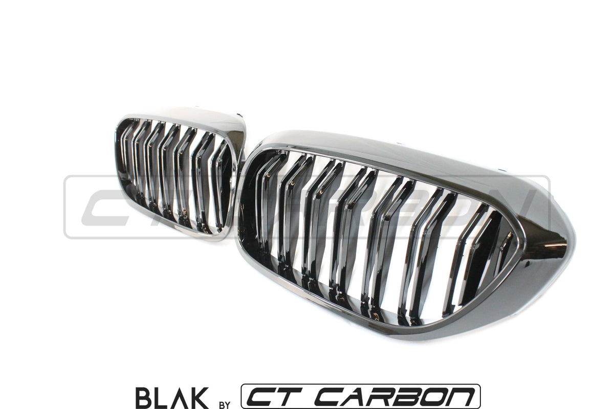 BMW M5 F90 / 5 SERIES G30/G31 DOUBLE SLAT BLACK GRILLES