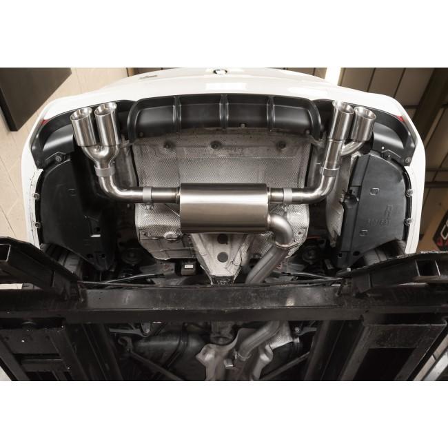 BMW 435D (F32/F33/F36) Quad Exit M4 Style Performance Exhaust Conversion