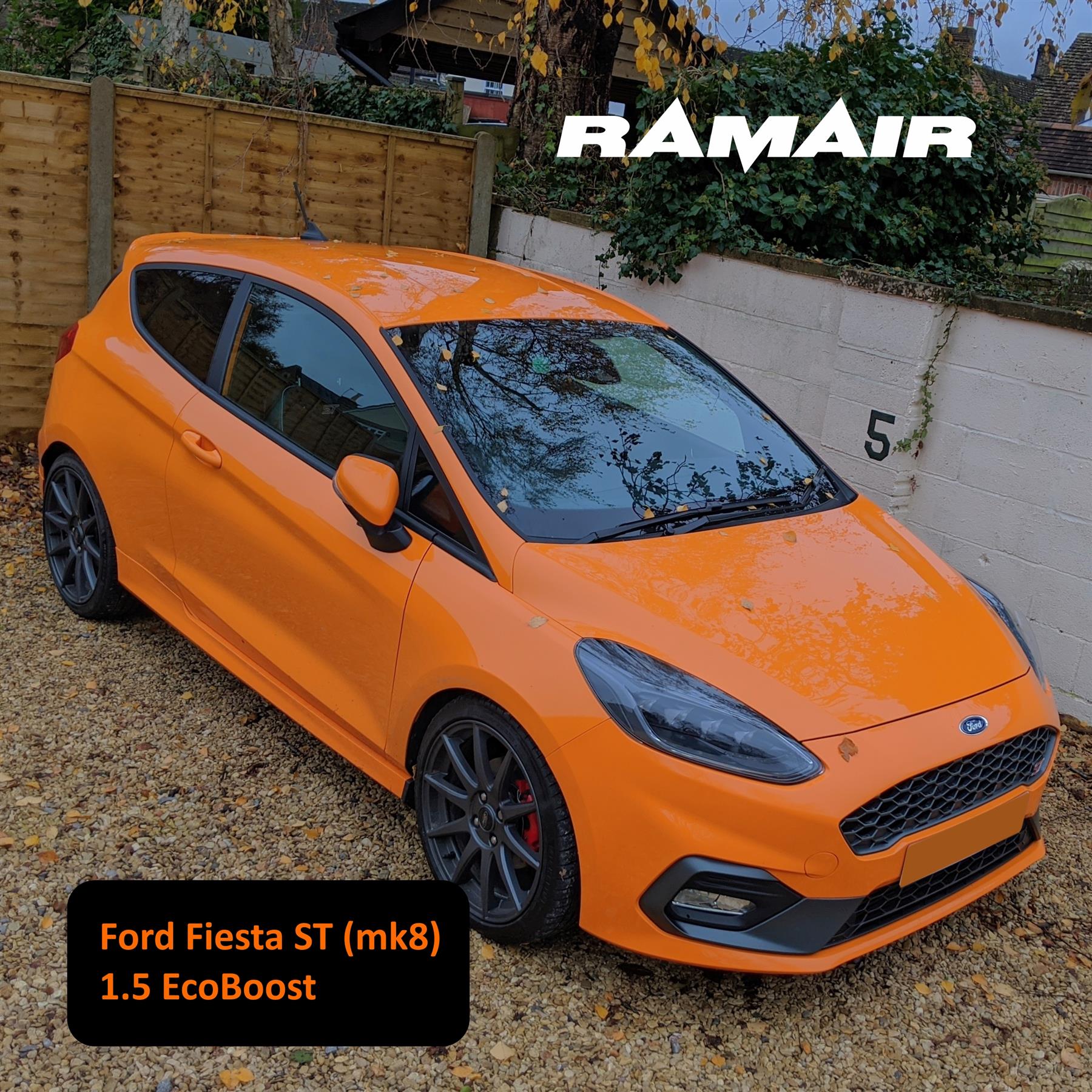 Performance Foam Induction Kit for MK8 Ford Fiesta ST 1.5 EcoBoost - Blue Hose
