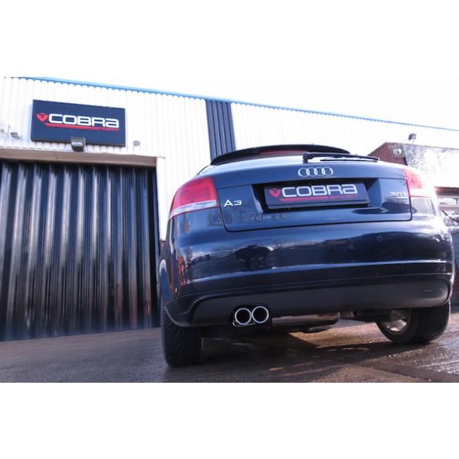 Audi A3 (8P) 2.0 TFSI Quattro (3 Door) Cat Back Performance Exhaust