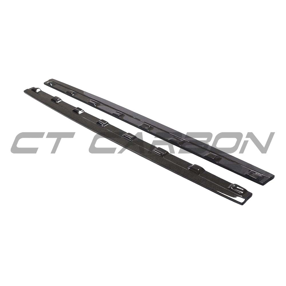 AUDI A3 8V FACELIFT CARBON FIBRE SIDE SKIRTS