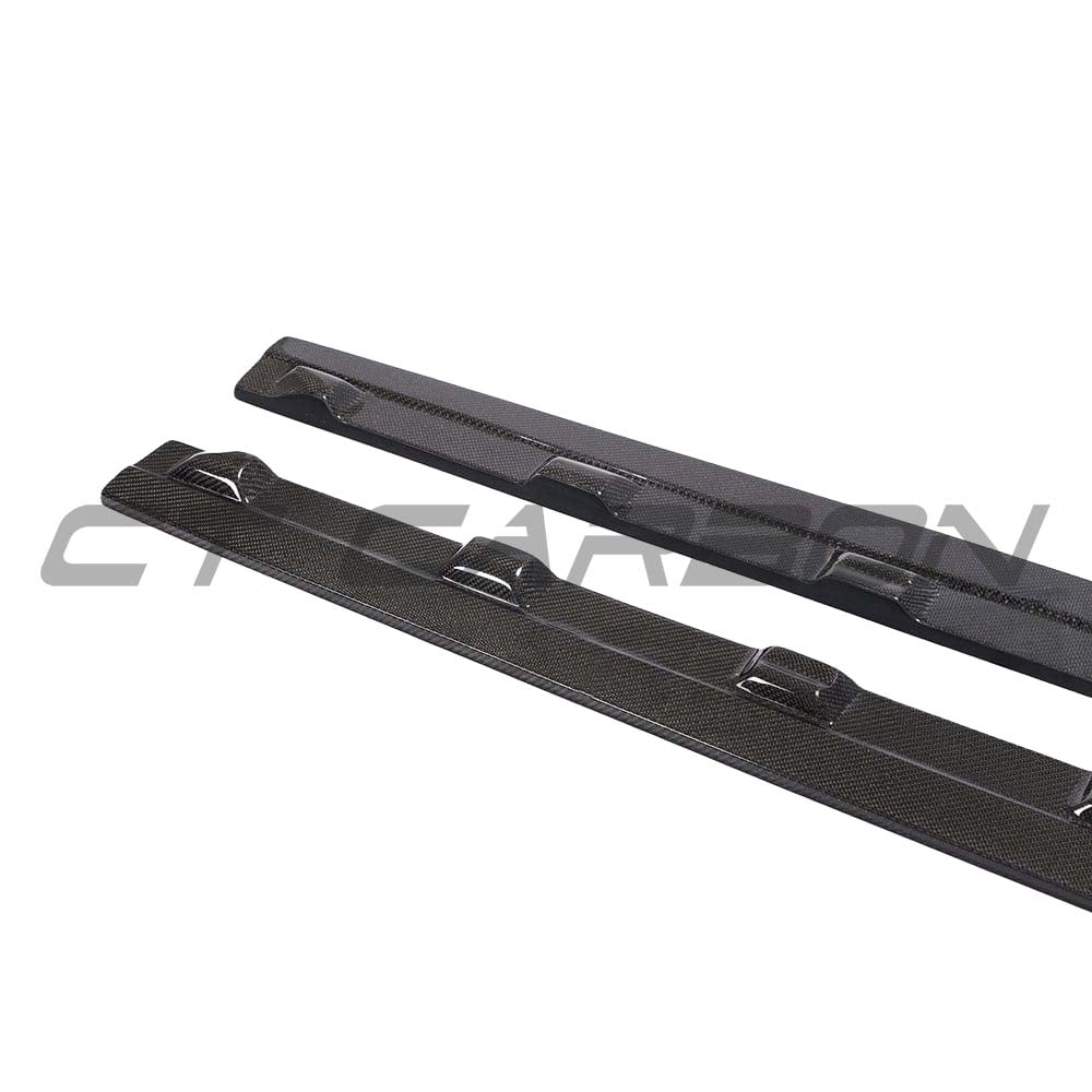 AUDI A3 8V FACELIFT CARBON FIBRE SIDE SKIRTS