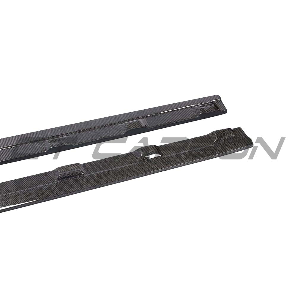 AUDI A3 8V FACELIFT CARBON FIBRE SIDE SKIRTS