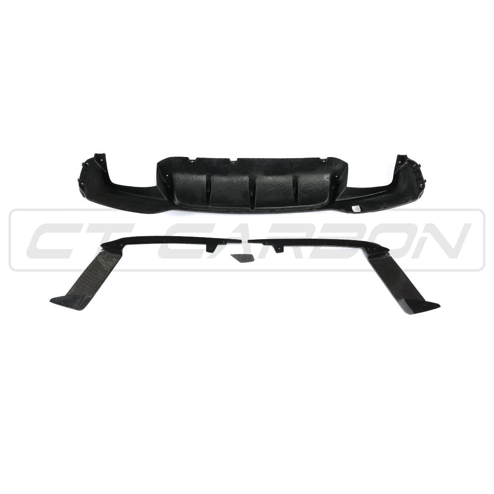 BMW F90 M5 PRE LCI CARBON FIBRE DIFFUSER - V2