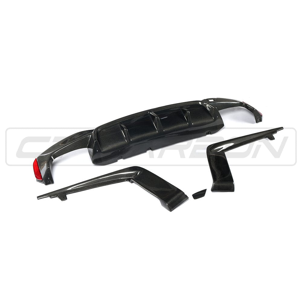 BMW F90 M5 PRE LCI CARBON FIBRE DIFFUSER - V2