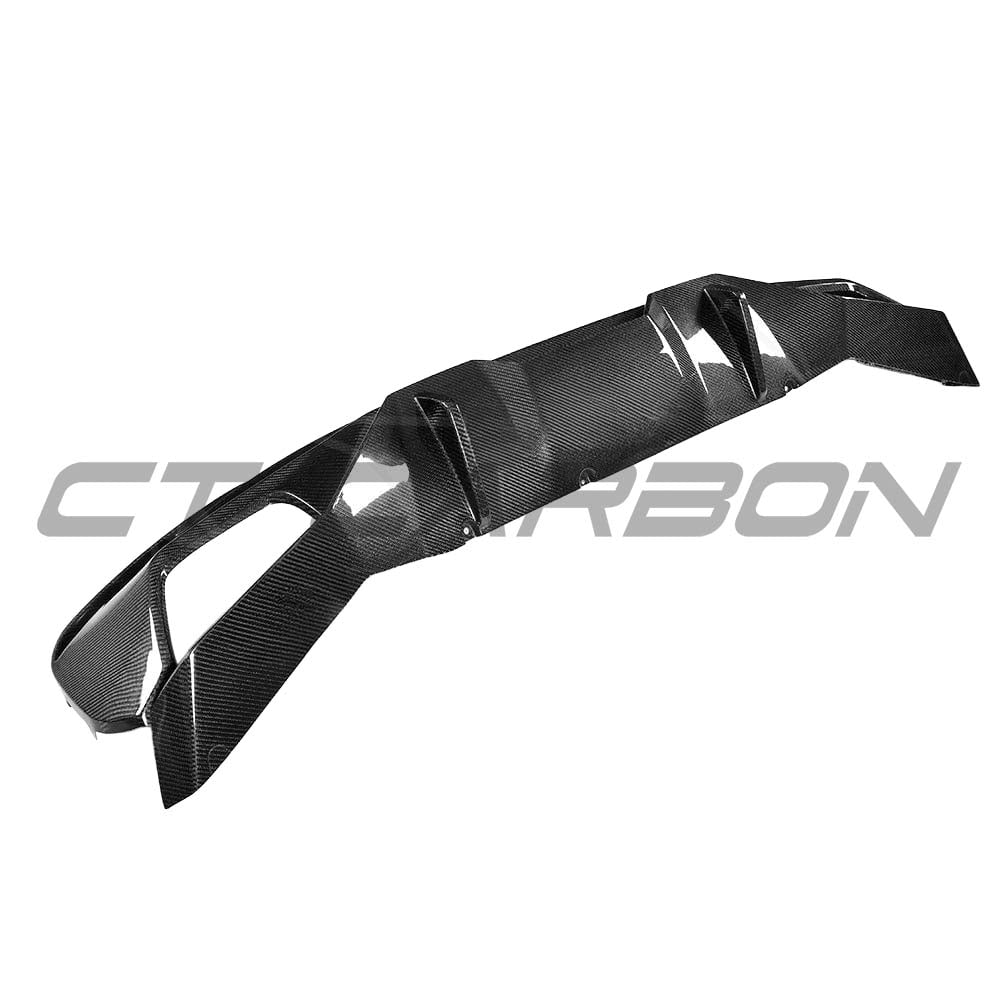 BMW G30 5 SERIES 2017-2023 CARBON FIBRE DIFFUSER - V1