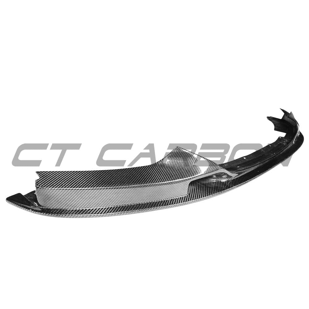 BMW 2 SERIES F22 & F23 CARBON FRONT LIP SPLITTER V1 - CT DESIGN