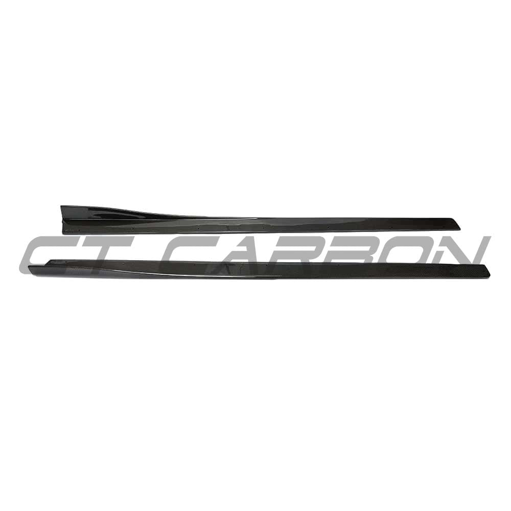 BMW M3/M4 (F80 F82 F83) 2014-2020 CARBON FIBRE SIDE SKIRTS - V2