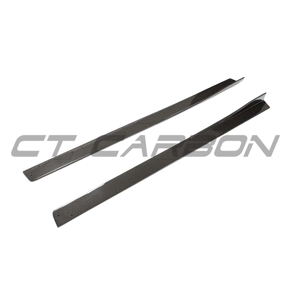 BMW M3/M4 (F80 F82 F83) 2014-2020 CARBON FIBRE SIDE SKIRTS - V2