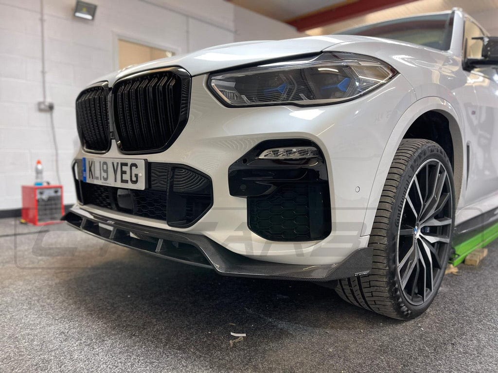 BMW X5 G05 PRE LCI CARBON FIBRE SPLITTER - CT DESIGN