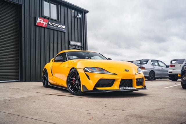 TOYOTA SUPRA 2019+ A90 CARBON FIBRE SPLITTER - V1