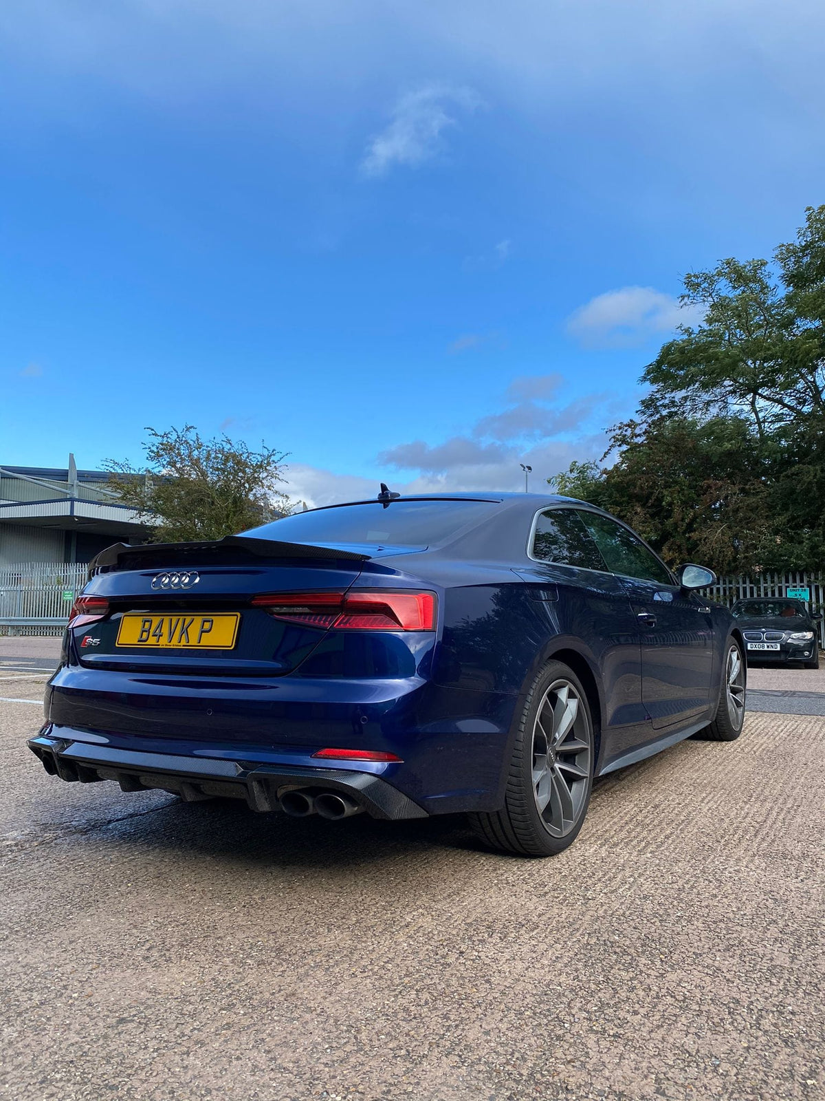AUDI A5/S5 B9 COUPE 2017-2021 CARBON FIBRE SPOILER - V1