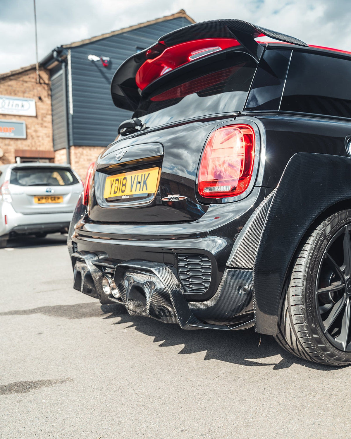 MINI COOPER S F56/F66 JCW SPORT PACK 2014-2021 CARBON FIBRE SPOILER