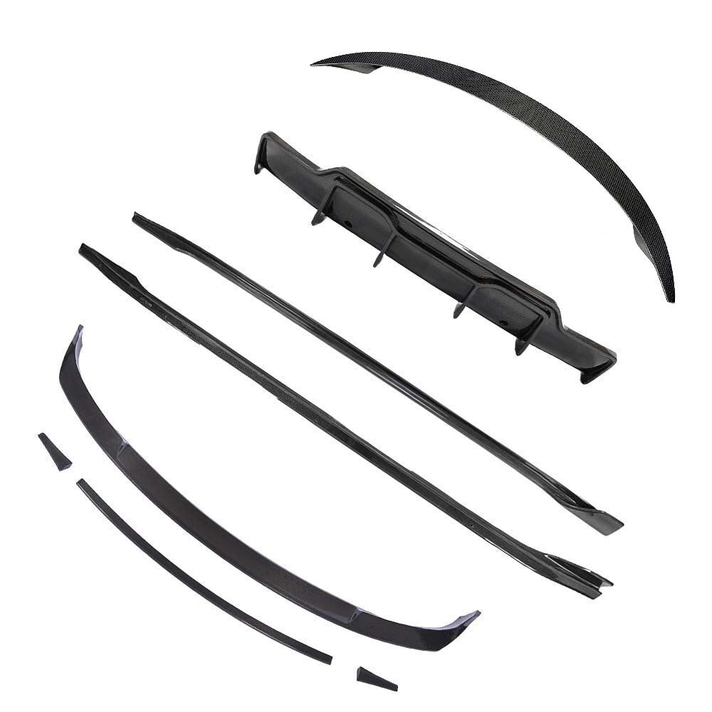 TESLA MODEL 3 MK1 2017-2023 CARBON FIBRE KIT - V7