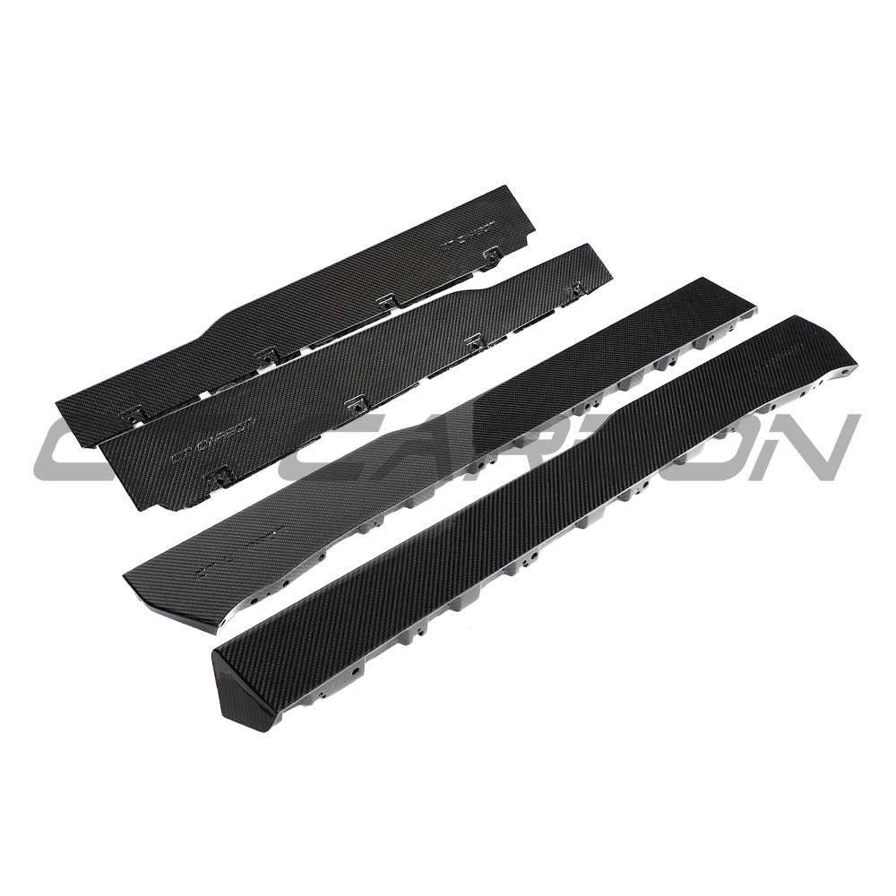 LAMBORGHINI REVUELTO CARBON FIBRE SIDE SKIRTS - CT DESIGN